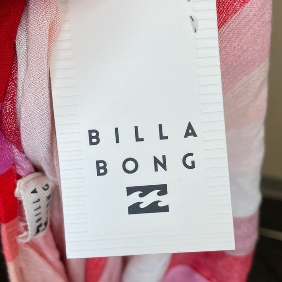 Billabong Wanna Be Around Striped Woven V-Neck Slip Maxi Dress Size M  NWT - Picture 8 of 12